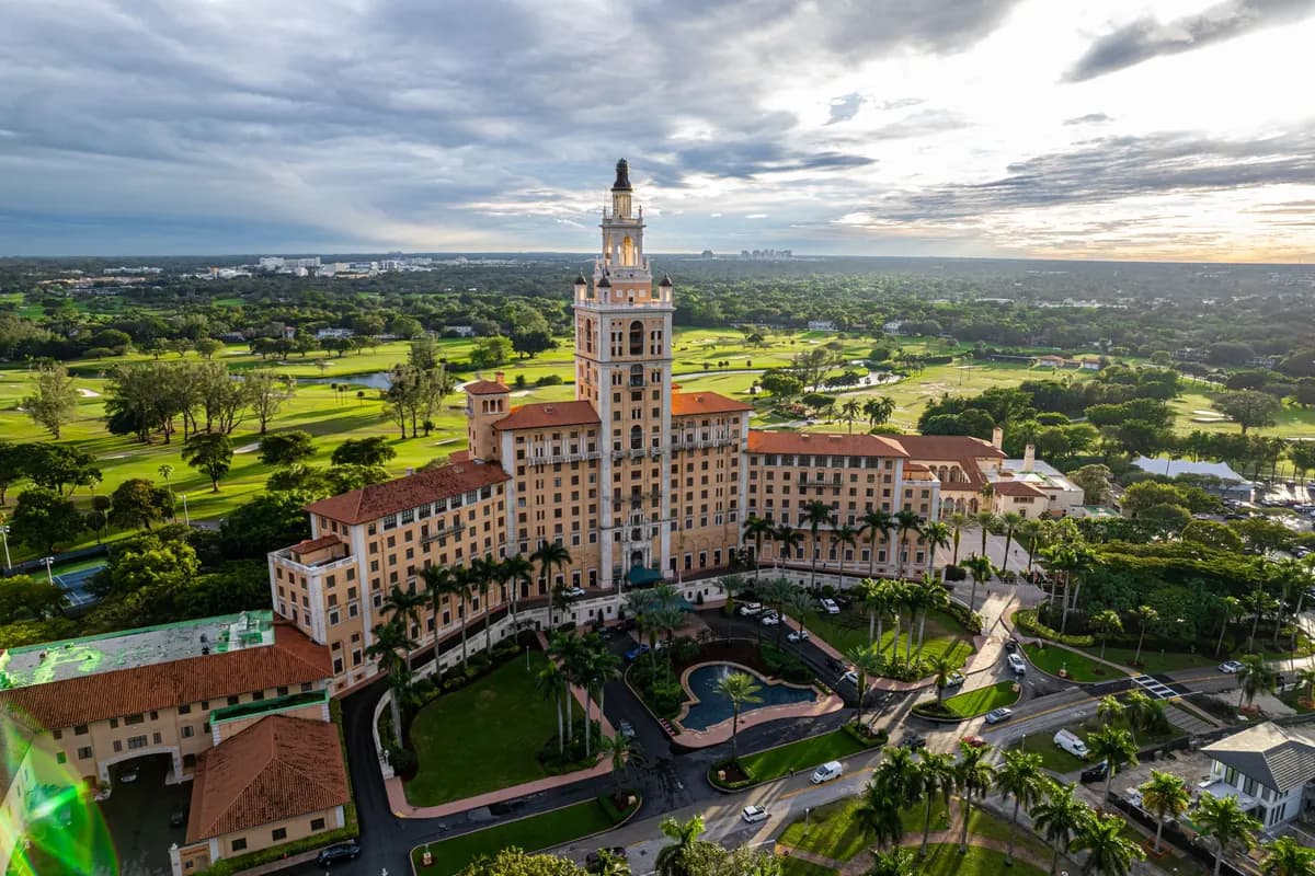 The Biltmore Hotel and its golf course in Coral Gables, Florida